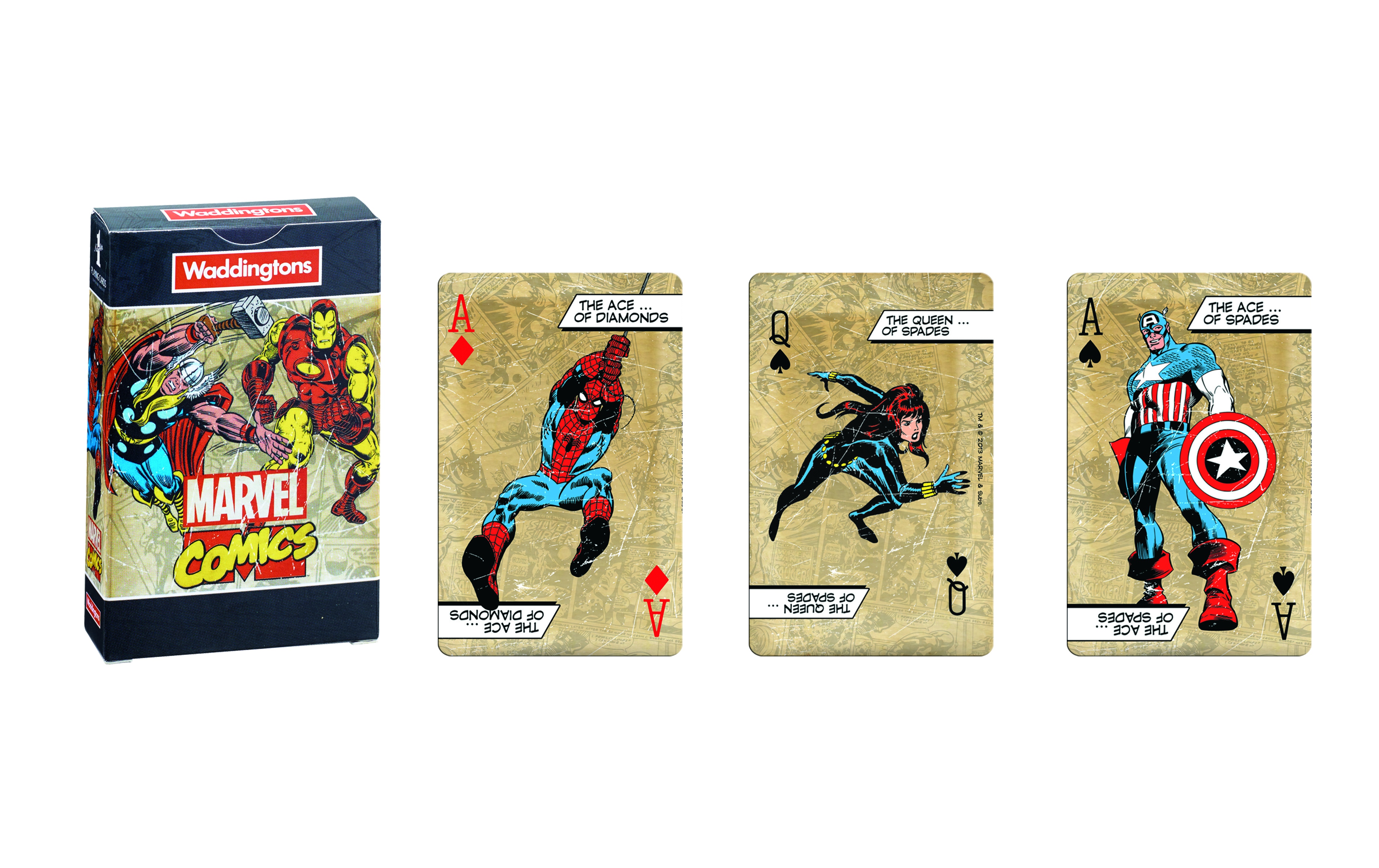 Marvel Comics Retro Playing Cards